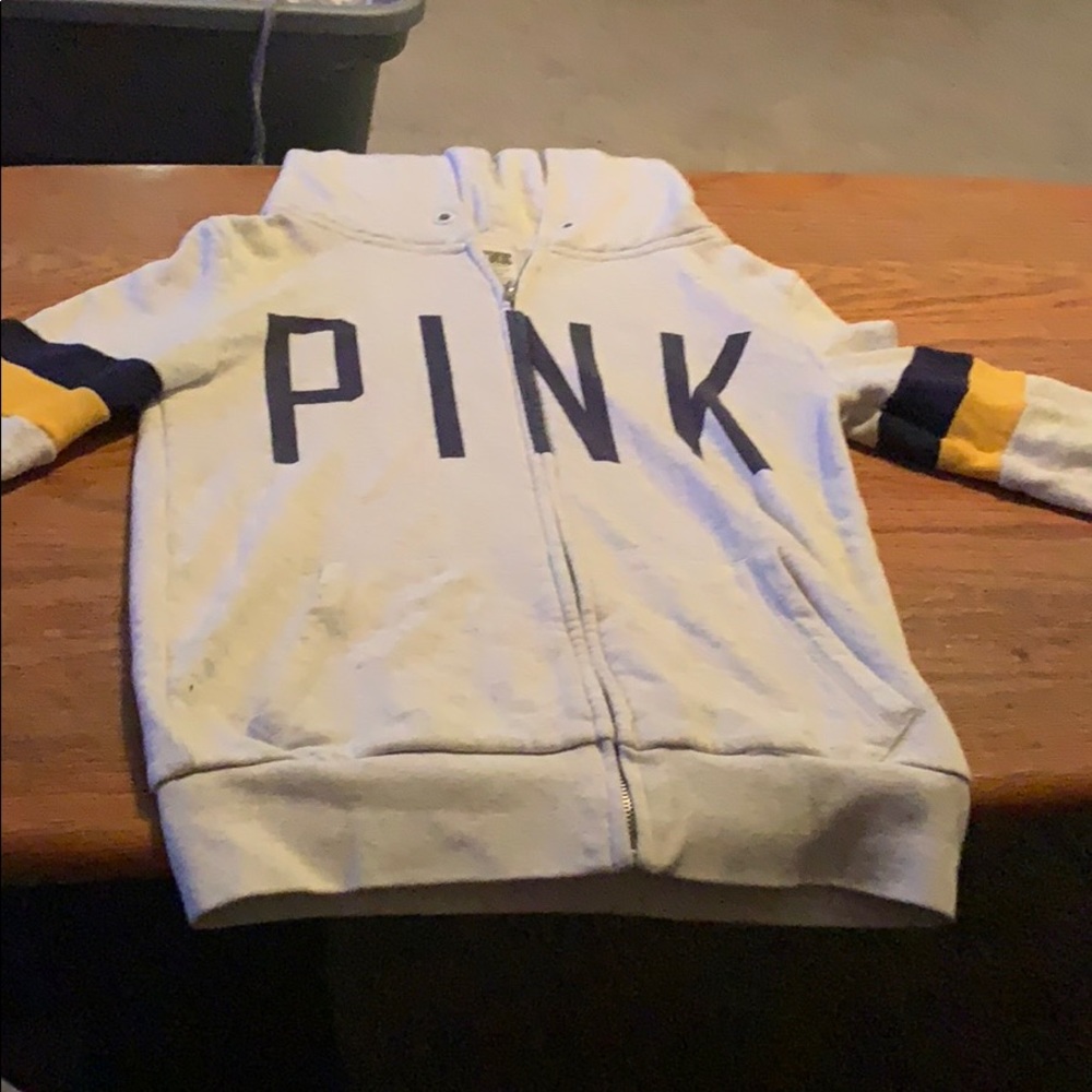 West Virginia zip up jacket.